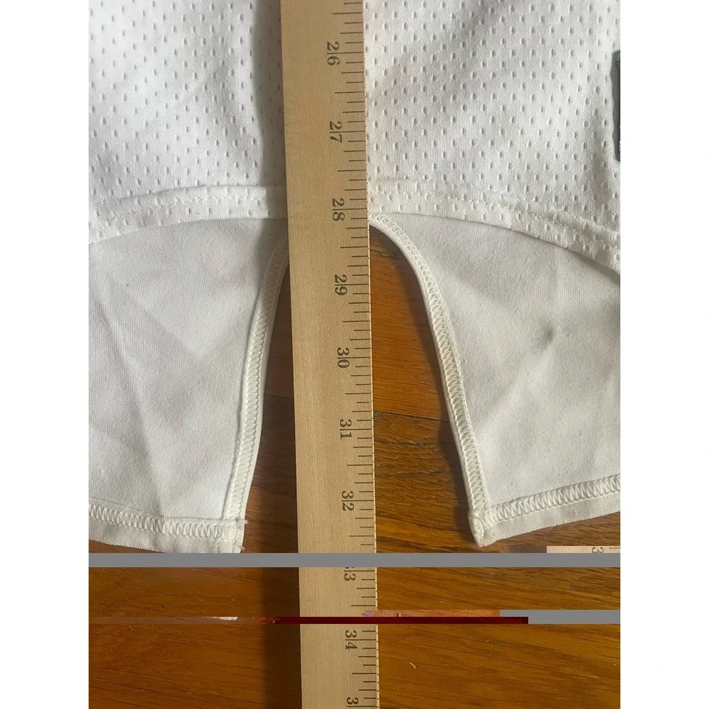 Nike Clemson Tigers Game Issue Football Jersey Size 40 Blank Line-Cut White